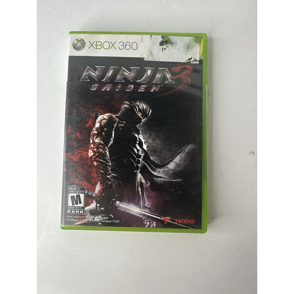 Ninja Gaiden 3 - Xbox 360 CIB W/ manual